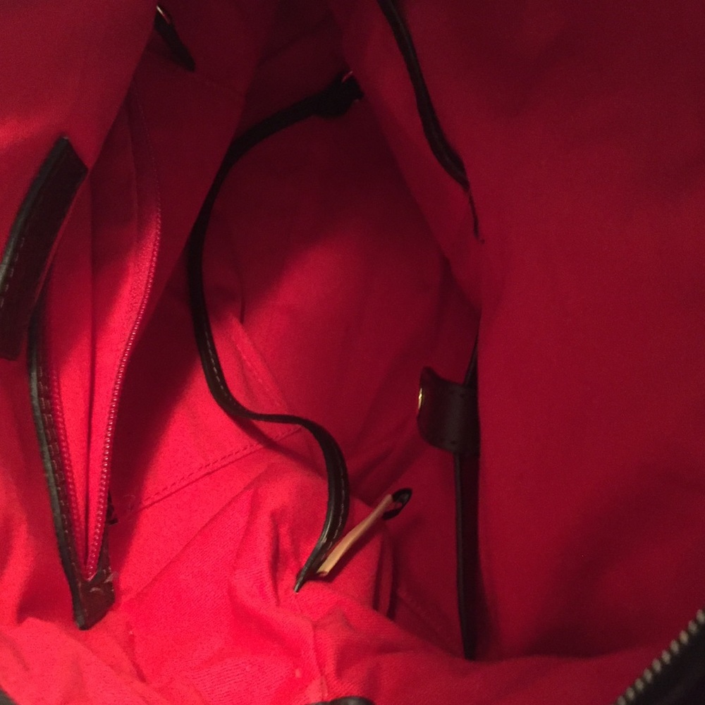🦆 Dooney & Bourke suede satchel - Picture 4 of 8